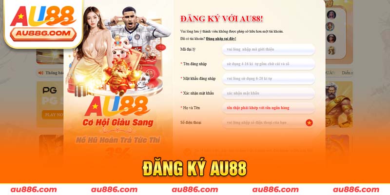 Đăng ký Au88